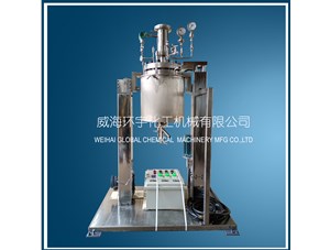 20L哈氏合金反應釜 電動(dòng)升降 已完工發(fā)往自貢 
