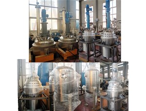 減壓蒸餾反應釜及儲罐已完工發(fā)往合肥客戶(hù)處