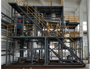 2000L減壓蒸餾系統及工藝管路客戶(hù)現場(chǎng)安裝完成