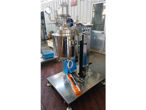 5L 哈氏合金反應釜 液壓升降反應釜已完工發(fā)往濰坊客戶(hù)處